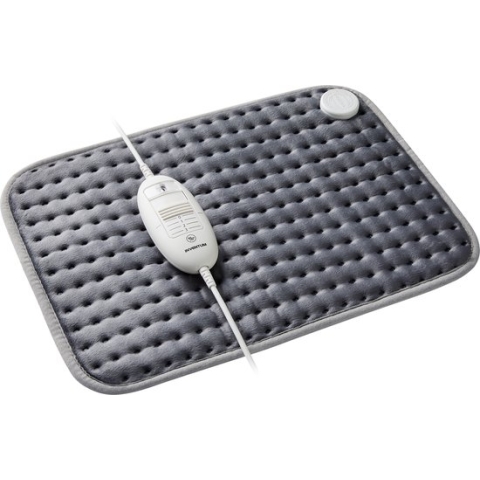 Inventum HNK182G - Elektrisch warmtekussen - Automatische uitschakeling - 44x33 cm - Fleece - Grijs