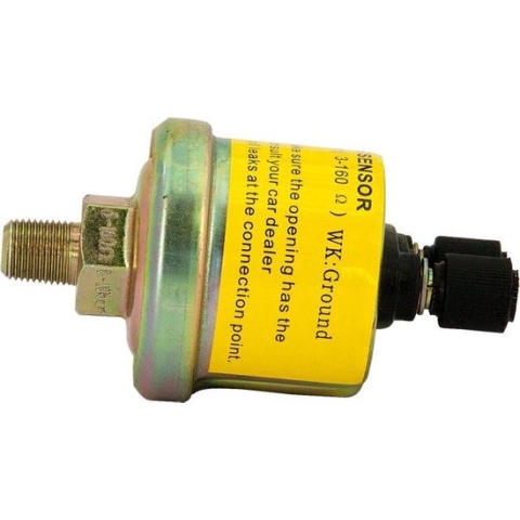 AutoStyle Oliedruksensor voor performance instrumenten 0-10 bar, 3-160ohm