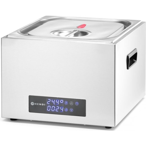 Hendi Sous Vide Koker - Professionele Slowcooker - 13 Liter - GN 2/3 - 36,3x33,5x(H)29cm