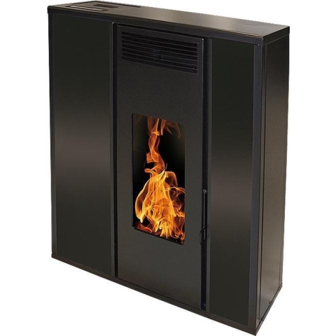 Tessa 10 kW pelletkachel - Zwart