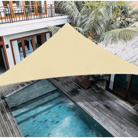 waterafstotend, concave, zonwering, Sun Protection, Wind Protection, Zonnezeil_, 3x3x4.3m