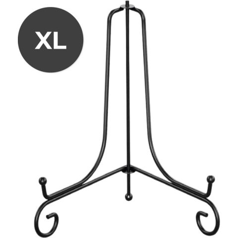 LBB - borden display - Groot - Borden tot 32cm hoog - Elegant design - Bordenstandaard - Standaard - Bordenhouder - Voor sierborden - Boekstandaard - Bordenhanger - Bordenrek