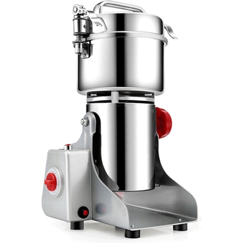 Happyment® Professionele elektrische graanmolen - Kruidenmolen - Kruiden maler - Spice grinder - RVS - 2500W - 700g