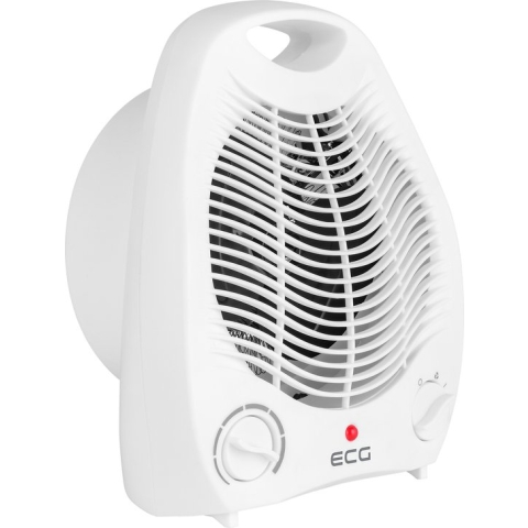 ECG TV 3030 Heat R White -Elektrische Kachel - Elektrische Verwarming voor Binnen - Ventilatorkachel - 2 Standen - Wit