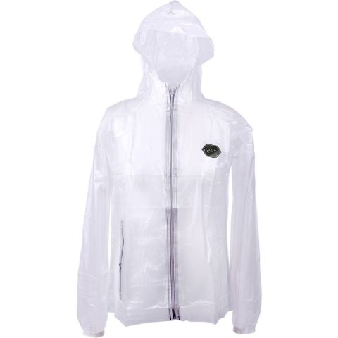 Qhp Regenjas Transparant - s