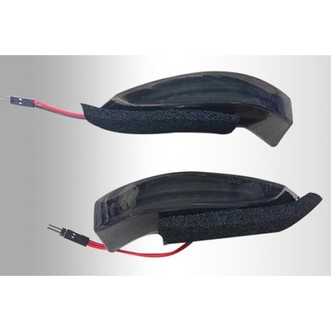 AutoStyle Set LED Zijspiegel-Knipperlichten passend voor Toyota Diversen - Smoke - incl. Dynamic Running Light