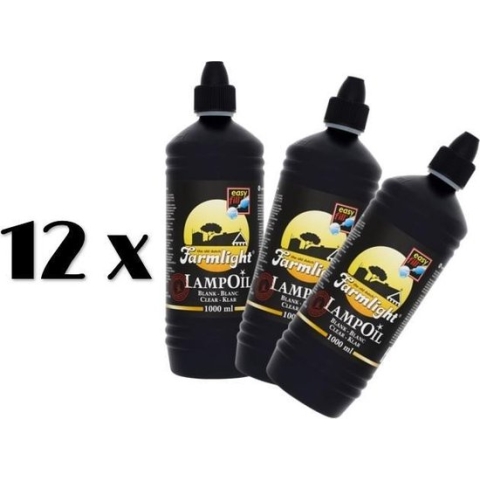 12 flessen Farmlight lampenolie| lampolie|| GRATIS VERZENDING EN AANSTEKER