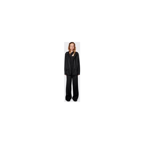 Rains- Regenjas- Jacket- Unisex- Zwart - Maat M