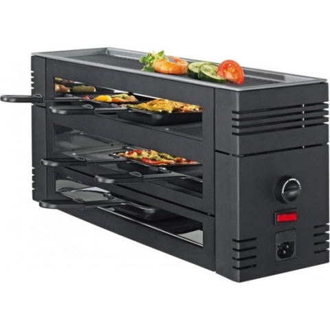 Spring Pizza Raclette, 6-persoons zwart