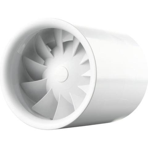 Vents buisventilator Quietline Ø125 mm - 197 m³/h - Timer - Extra stil