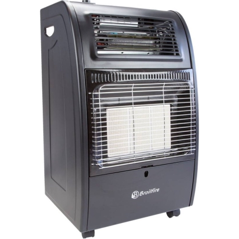 Gaskachel turbo met ventilator - infrarood - incl. gasslang en drukregelaar