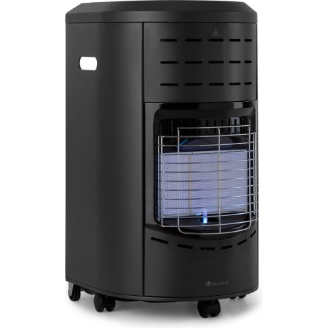 Blumfeldt Andora Gaskachel - Gasverwarming - 3 Warmtestanden Tot 4,2Kw - Zwart