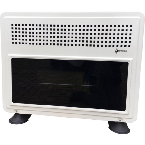 Hermetisch gesloten gevelkachel model HR11000G – 11 kW AARDGAS incl. doorvoer