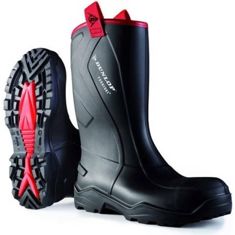 Dunlop C762043.CH Purofort Rugged Zwart Thermo-Werklaarzen S5 Heren - Maat 46