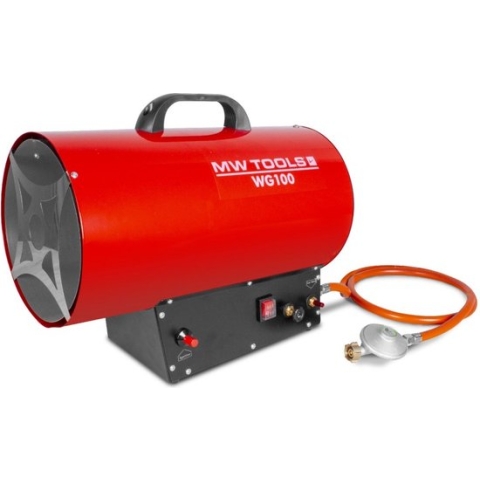 Warmeluchtblazer op propaangas 30kW MW-Tools WG100