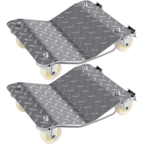 Dakta® 2 stks Liftmaster Auto Wiel Dolly Premium Kogellagers Skate Meubels Mover