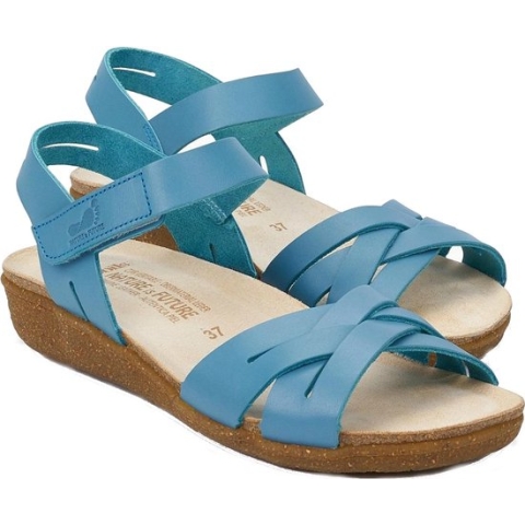Mephisto Onelia - dames sandaal - blauw - maat 35 (EU) 2.5 (UK)