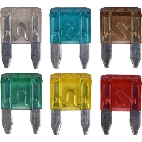 Mini Steekzekering assortiment 6-stuks