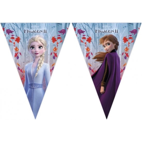 Frozen 2 - Verjaardag vlaggetjes - 2.3 meter lang