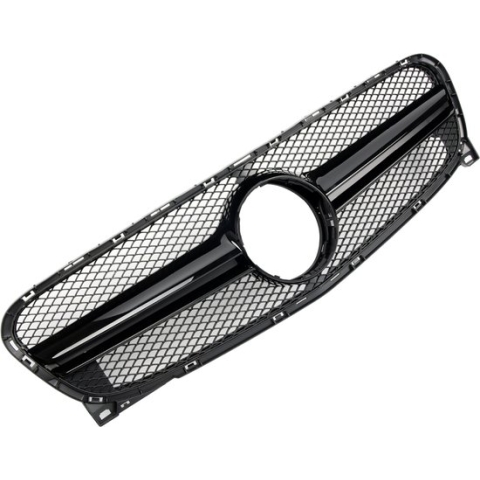 Sport Grille Hoogglanzend Zwart voor Mercedes X156 GLA-Klasse (pre-facelift) AMG design