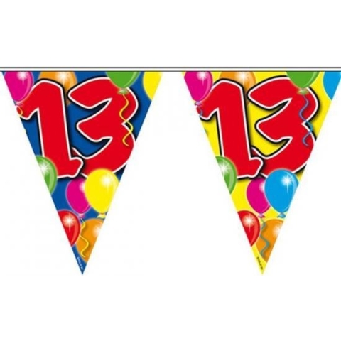 Leeftijd vlaggenlijn 13 jaar 10 meter