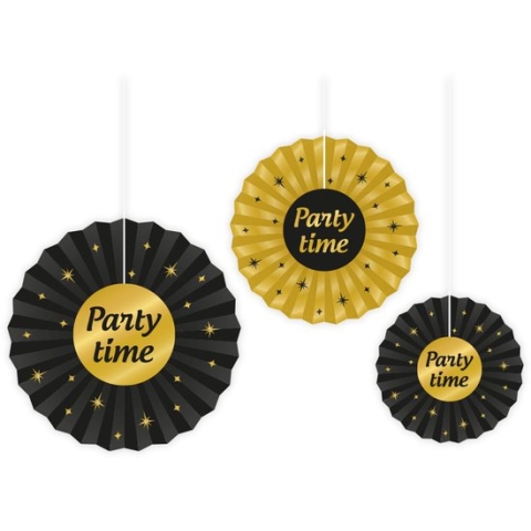 Classy party paper fan - Party time