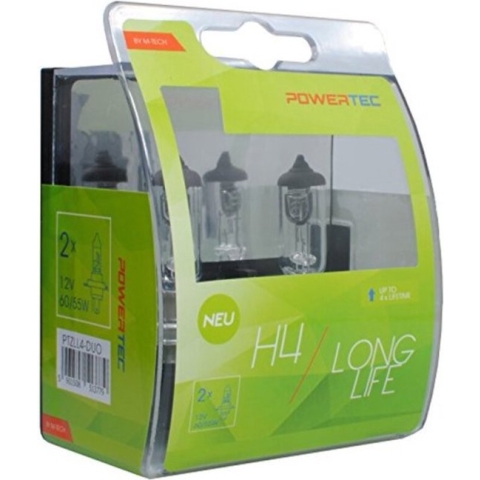 Powertec Long Life H4 12V Set