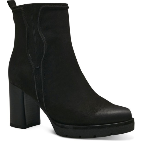 Marco Tozzi Dames Enkellaarsje 2-25464-41 001 F-breedte Maat: 36 EU