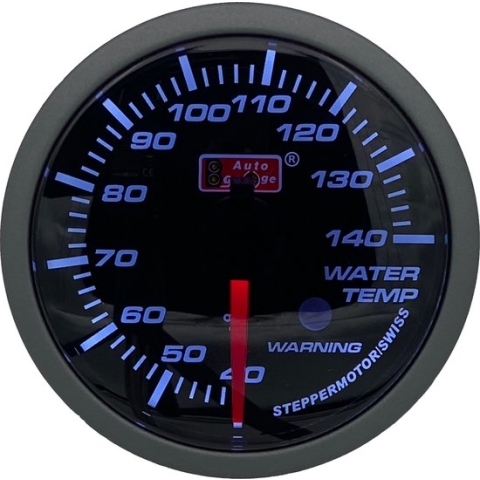 Water temperatuur meter 52 mm zwart SM series