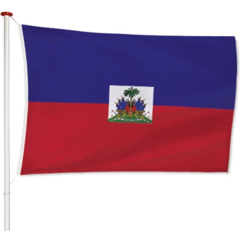 Haïtiaanse Vlag Haïti 200x300cm - Kwaliteitsvlag - Geschikt voor buiten