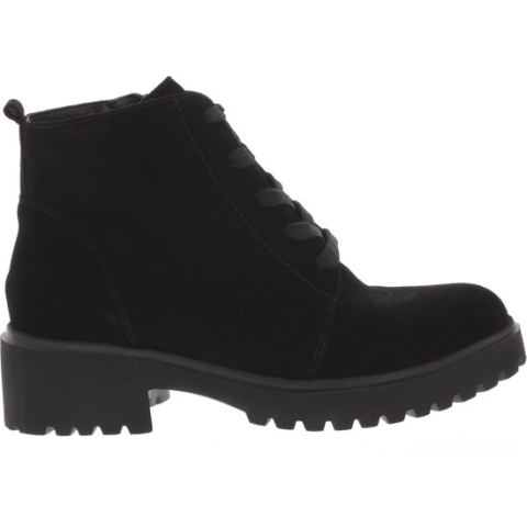 Dames Veterschoenen Waldlaufer Luise 716807-195-001 Zwart - Maat 6½