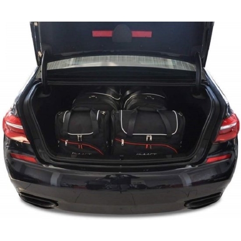 BMW 7 Serie Type G11 2015+ 4-delig Reistassen Op Maat Auto Interieur Kofferbak Organizer Accessoires