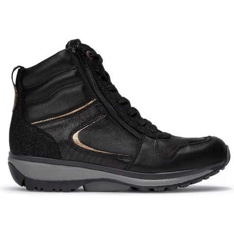 30116 Bergamo GX Zwart enkelhoog Xsensible (Maat - 37, Kleur - Zwart)