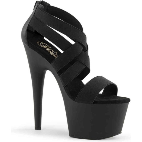 EU 41,5 = US 11 | ADORE-769 | 7 Heel, 2 3/4 PF Criss Cross Sandal