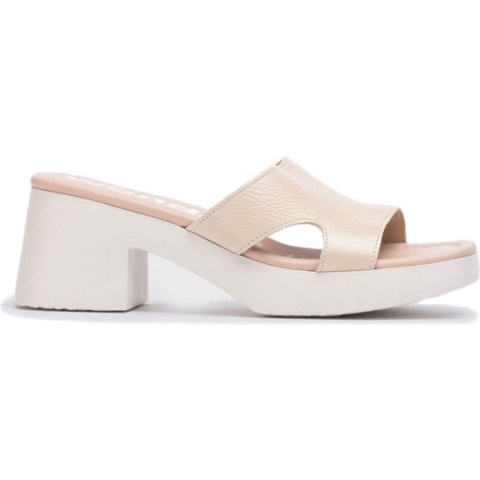 Wonders Motel - dames sandaal - beige - maat 41 (EU) 8 (UK)