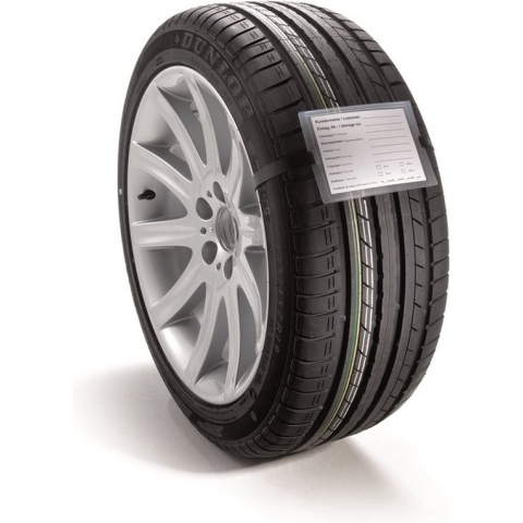 Bandenlabels met TIE RAP 110 cm (50 stuks)