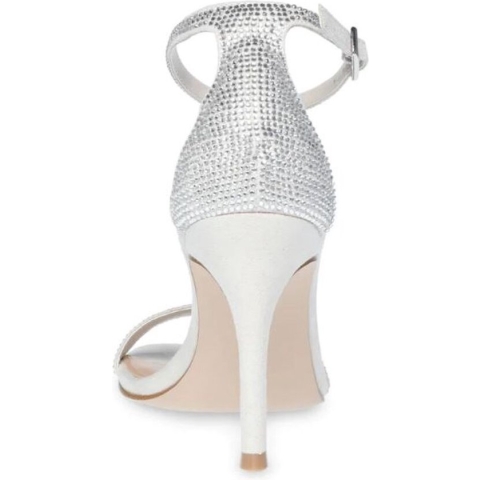 Steve Madden Illumine-r Sandalen Zilver EU 37 Vrouw