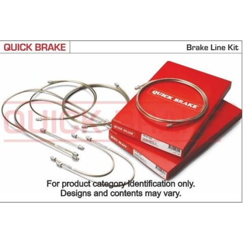 QUICK BRAKE Remleiding set  -  8-delig Saab 43168 (YS3D