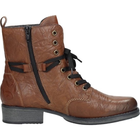 Rieker dames boot - Cognac - Maat 38