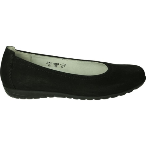 Waldlaufer 329051 H - Volwassenen Ballerinaschoenen - Kleur: Zwart - Maat: 40