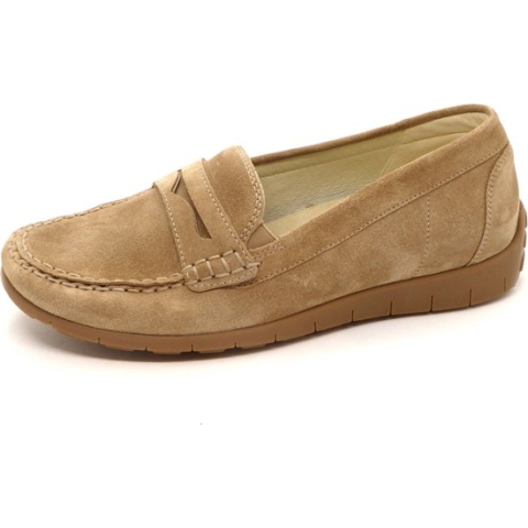 Waldläufer Dames Mocassin - 785508-195-106 Toffee - Wijdte H - Maat 6½ (40)