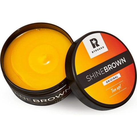 BYROKKO Shine Brown Original - 190 ml - Zonnebank - Tanning oil