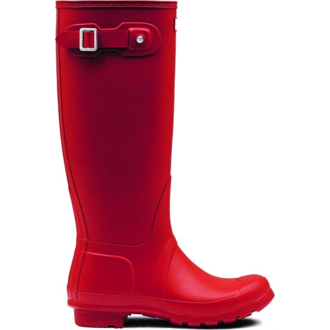 Hunter - Regenlaarzen voor dames - Original Tall - Helder rood - maat 38EU