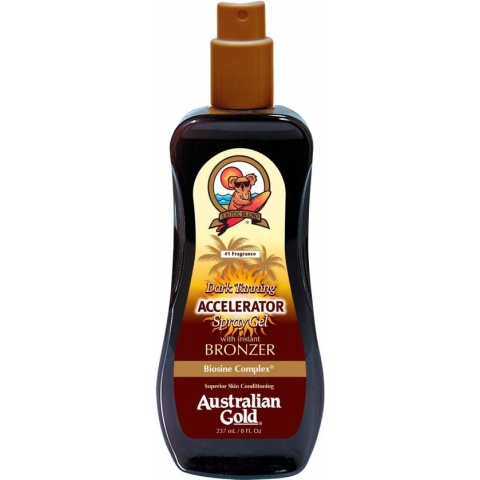 Australian Gold Dark Tanning Accelerator met Bronzer - 237 ml - zonnebrandolie