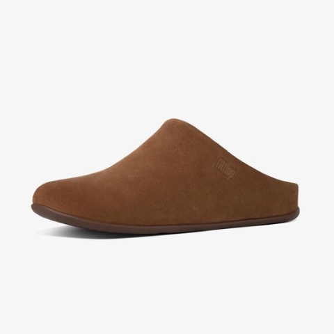 Cognac Pantoffels FitFlop Chrissie Shearling