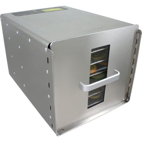 Byzoo droogoven DH02 RVS | Voedseldroger | Display met touchpad | 6 trays