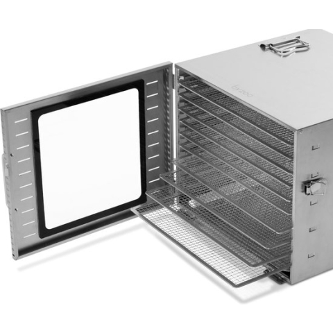 Byzoo droogoven DH03 RVS | Voedseldroger | | 10 RVS trays | 2-Stage drying