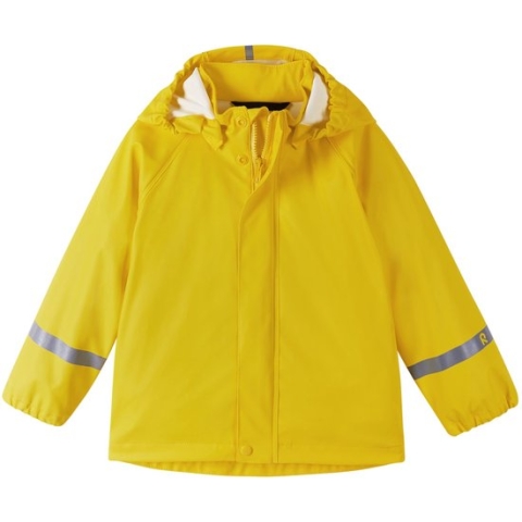 Reima - Regenjas voor kinderen - Gerycycled polyester - Lampi - Geel - maat 116cm