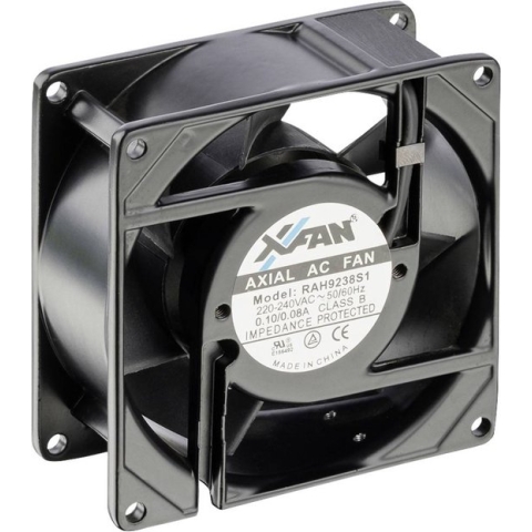 X-Fan RAH9238S1 Axiaalventilator 230 V/AC 66 m³/h (l x b x h) 92 x 92 x 38 mm