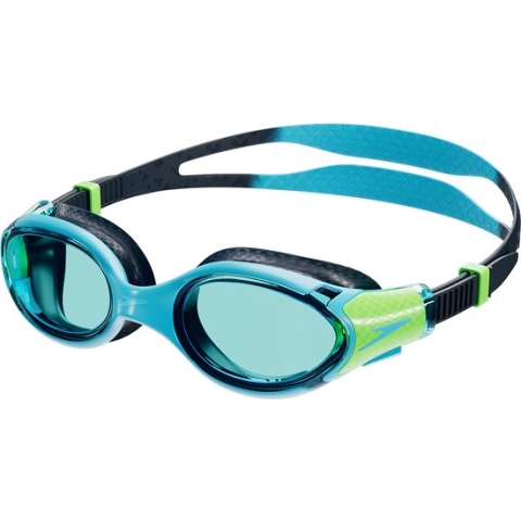 Speedo Biofuse 2.0 Junior Blauw/Groen Unisex Zwembril - Maat One Size